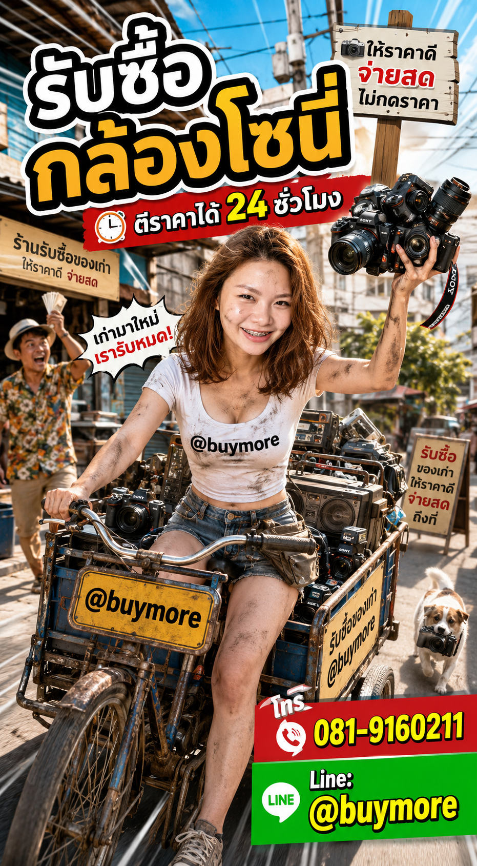 รับซื้อกล้องโซนี่ saleng.net ติดต่อ Line @buymore