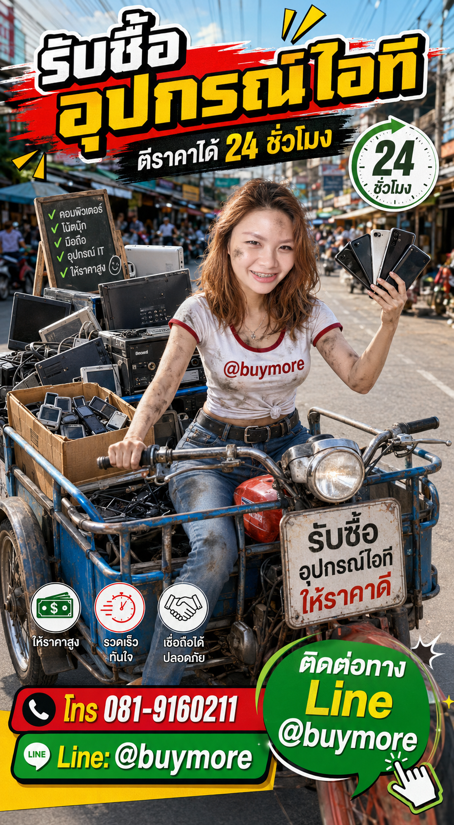 รับซื้ออุปกรณ์ไอที saleng.net ติดต่อ Line @buymore