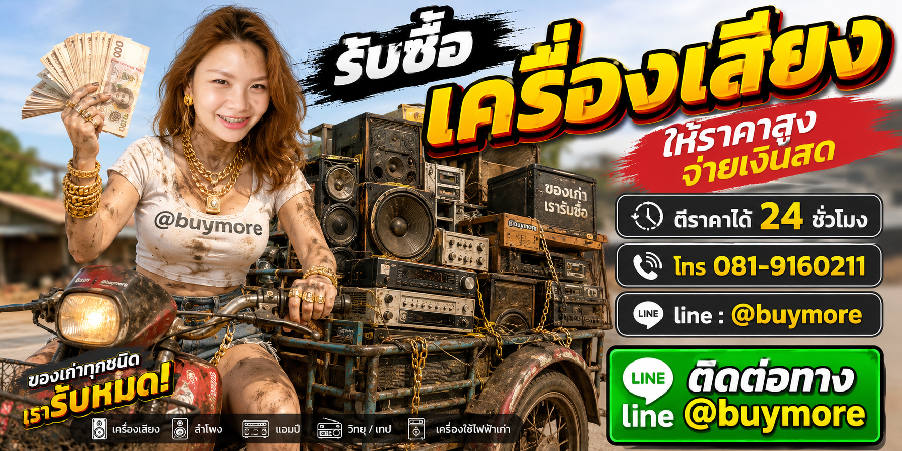 ขายเครื่องเสียงเก่าให้ saleng.net ให้ราคาดีและจ่ายเงินสด