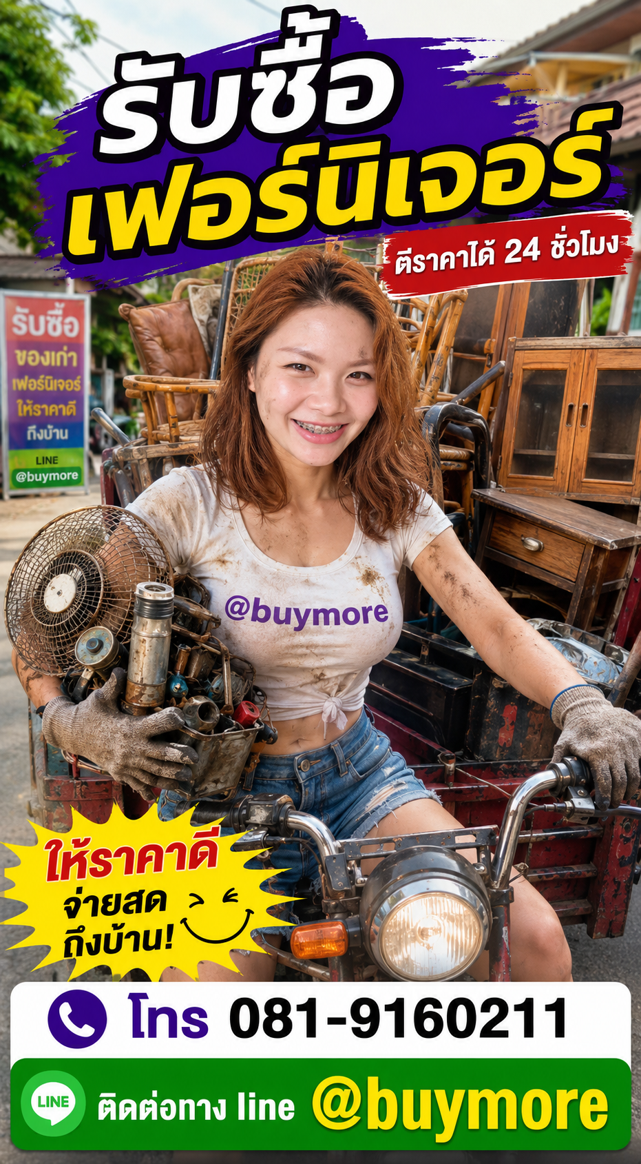 รับซื้อเฟอร์นิเจอร์ saleng.net ติดต่อ Line @buymore
