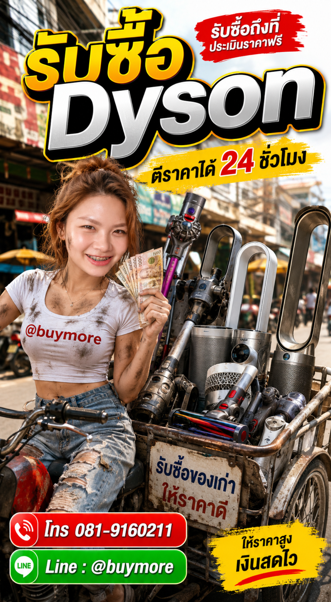 รับซื้อ Dyson saleng.net ติดต่อ Line @buymore