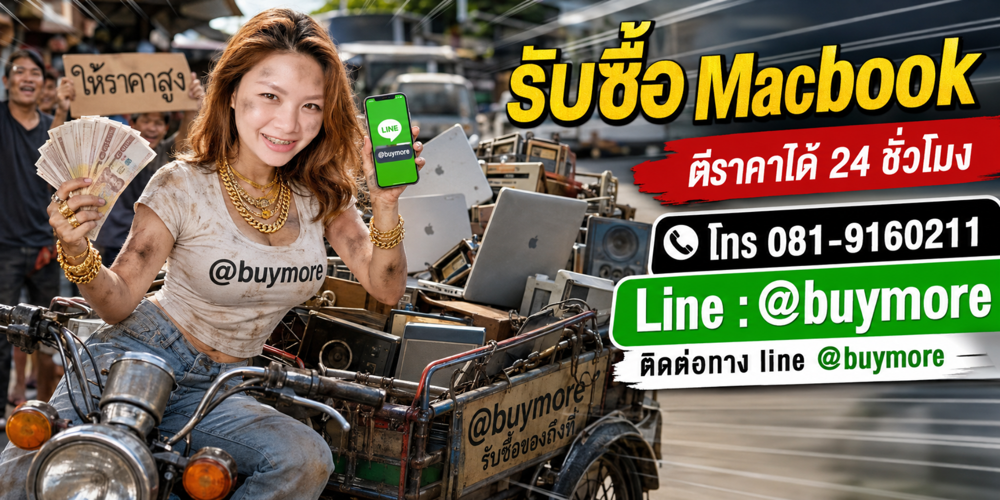รับซื้อ Macbook ให้ราคาดี ตีราคาได้ 24 ชั่วโมง