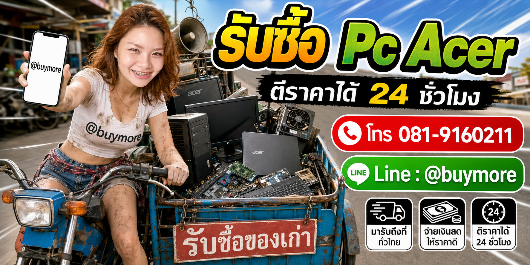 saleng.net รับซื้อ PC Acer โทร 081-9160211 Line @buymore