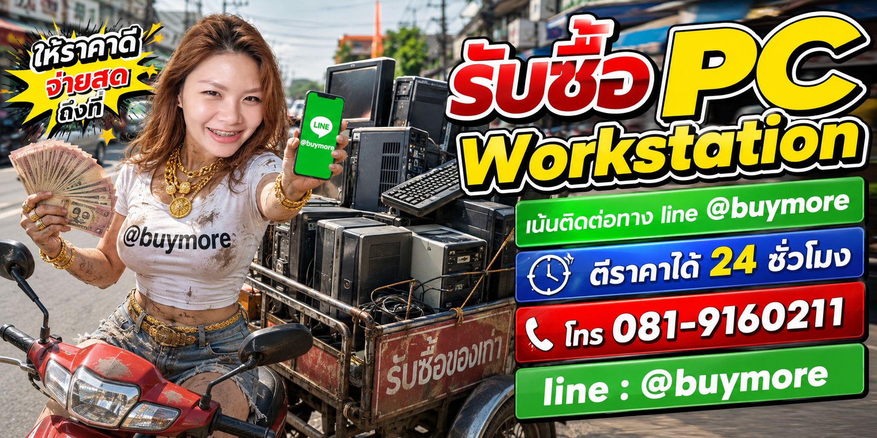 ขาย PC Workstation เก่าให้ saleng.net ให้ราคาดีและจ่ายเงินสด