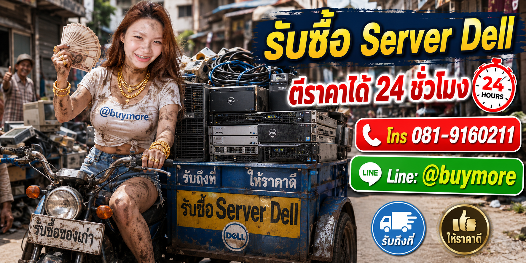 ขาย Server Dell เก่าให้ saleng.net ให้ราคาดี