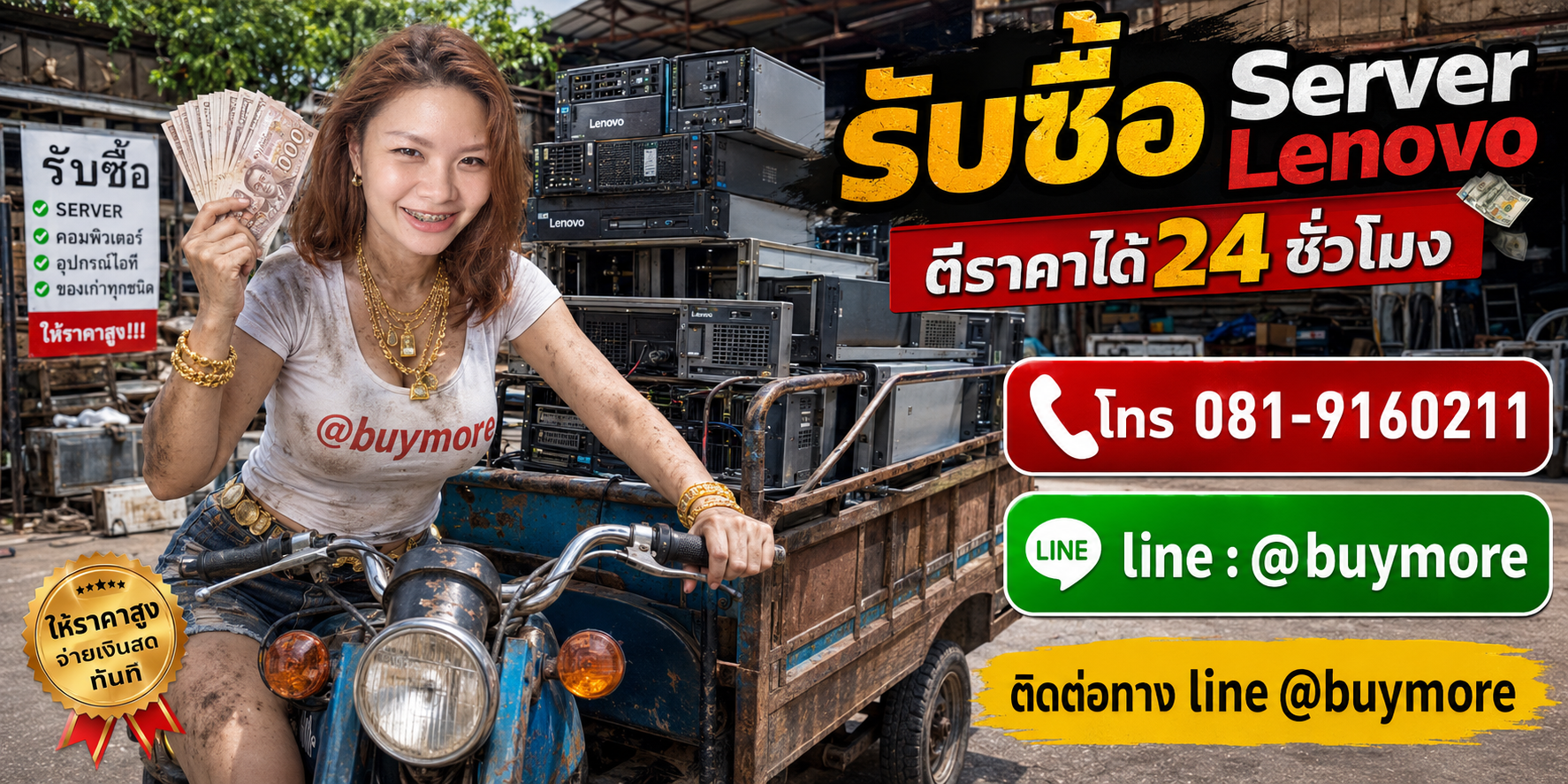 ขาย Server Lenovo เก่าให้ saleng.net ให้ราคาดีและจ่ายเงินสด