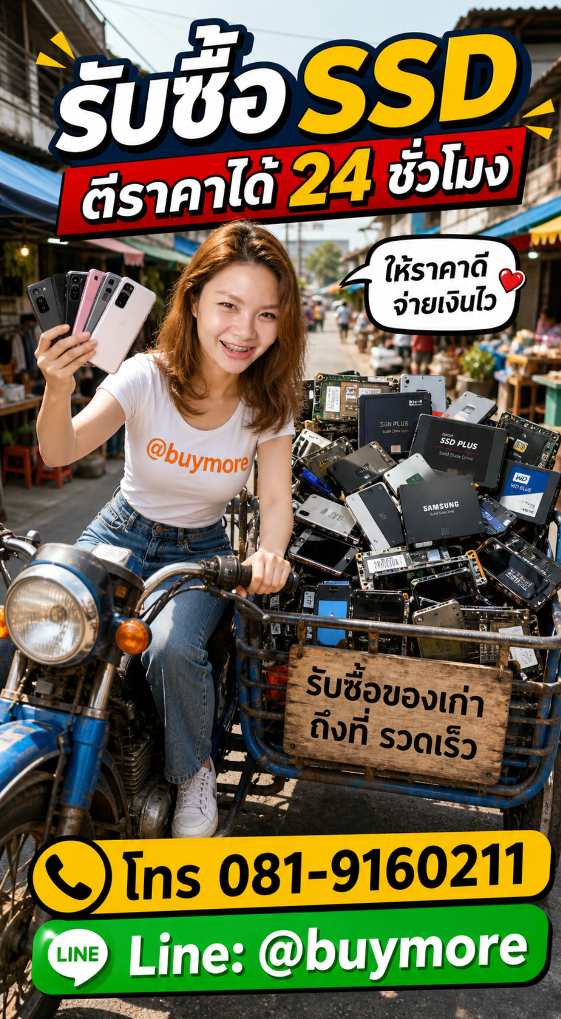 รับซื้อ SSD saleng.net ติดต่อ Line @buymore